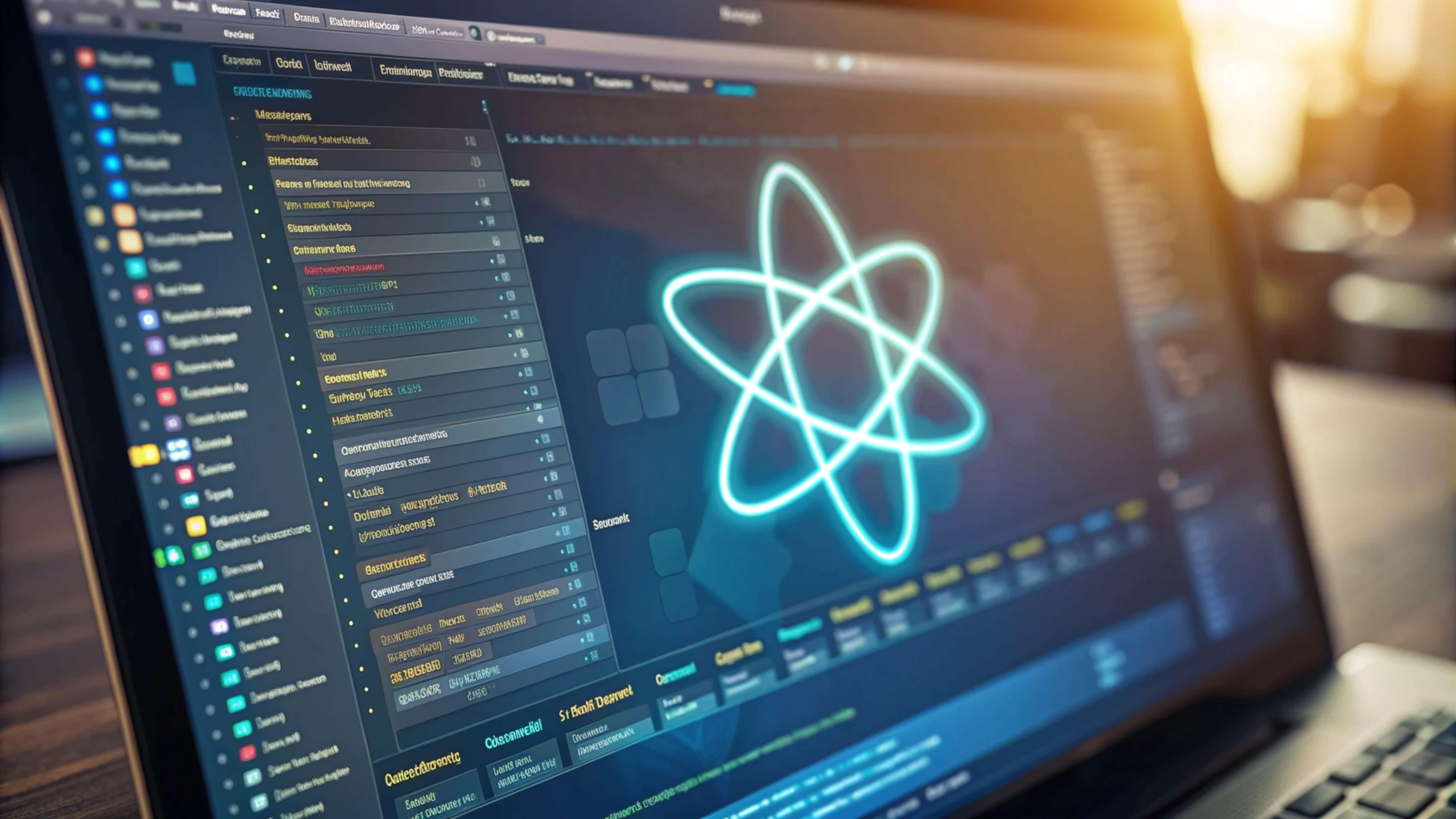 React
